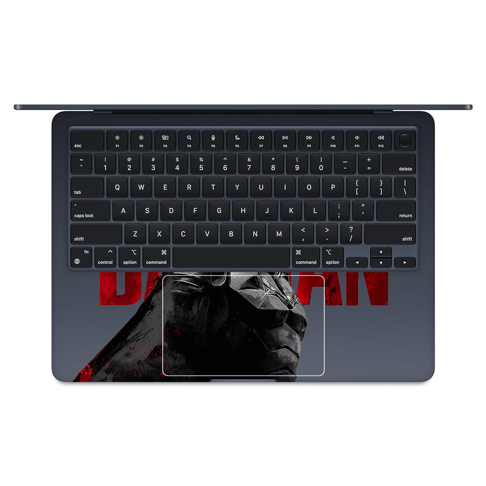 Transparent Shadow Vigilante MacBook Air 13 M3 2024 Laptop Skin