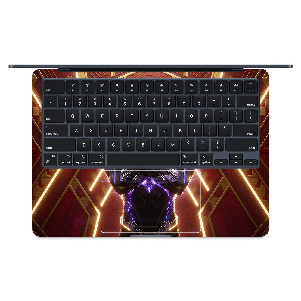 Wakanda Royal Power MacBook Air 13 M3 2024 Laptop Skin