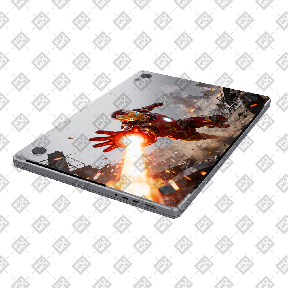 Transparent Iron Fist MacBook Air 13 M4 2025 Laptop Skin
