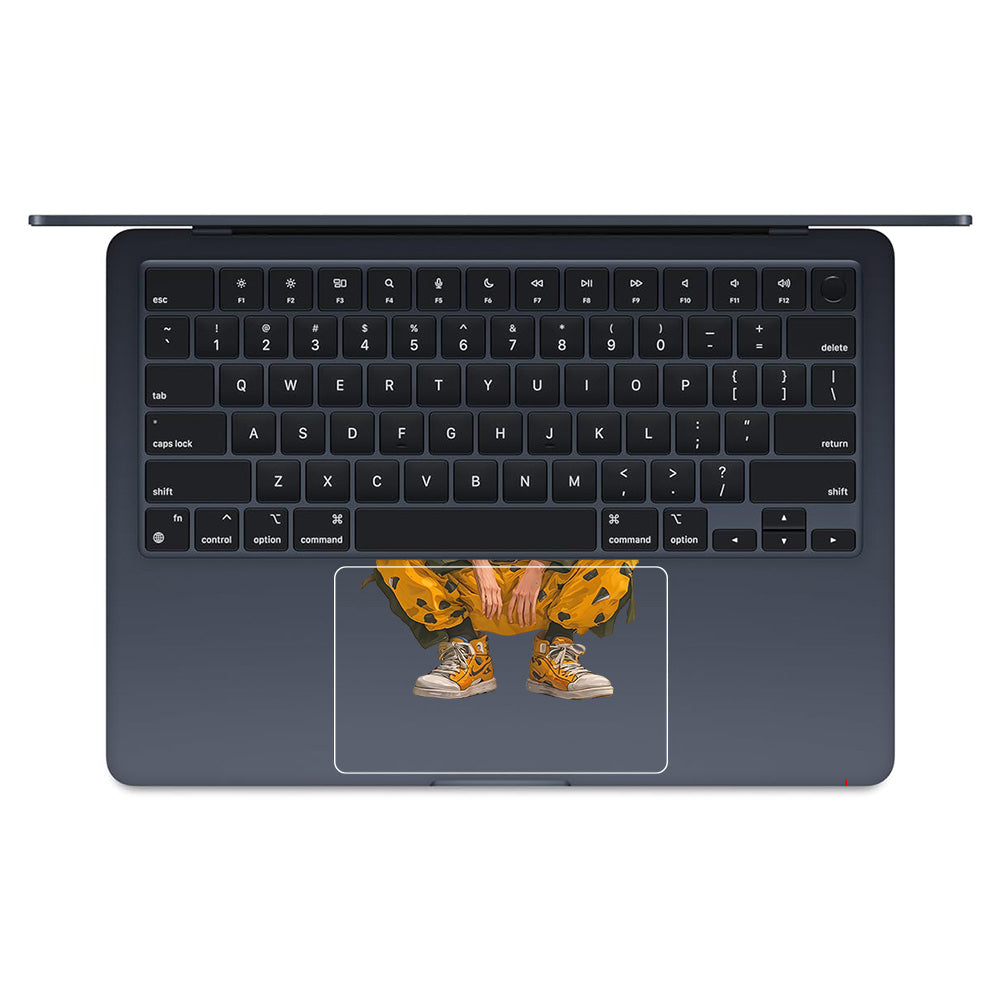 Transparent Zenitsu Agatsuma MacBook Air 13 M4 2025 Laptop Skin