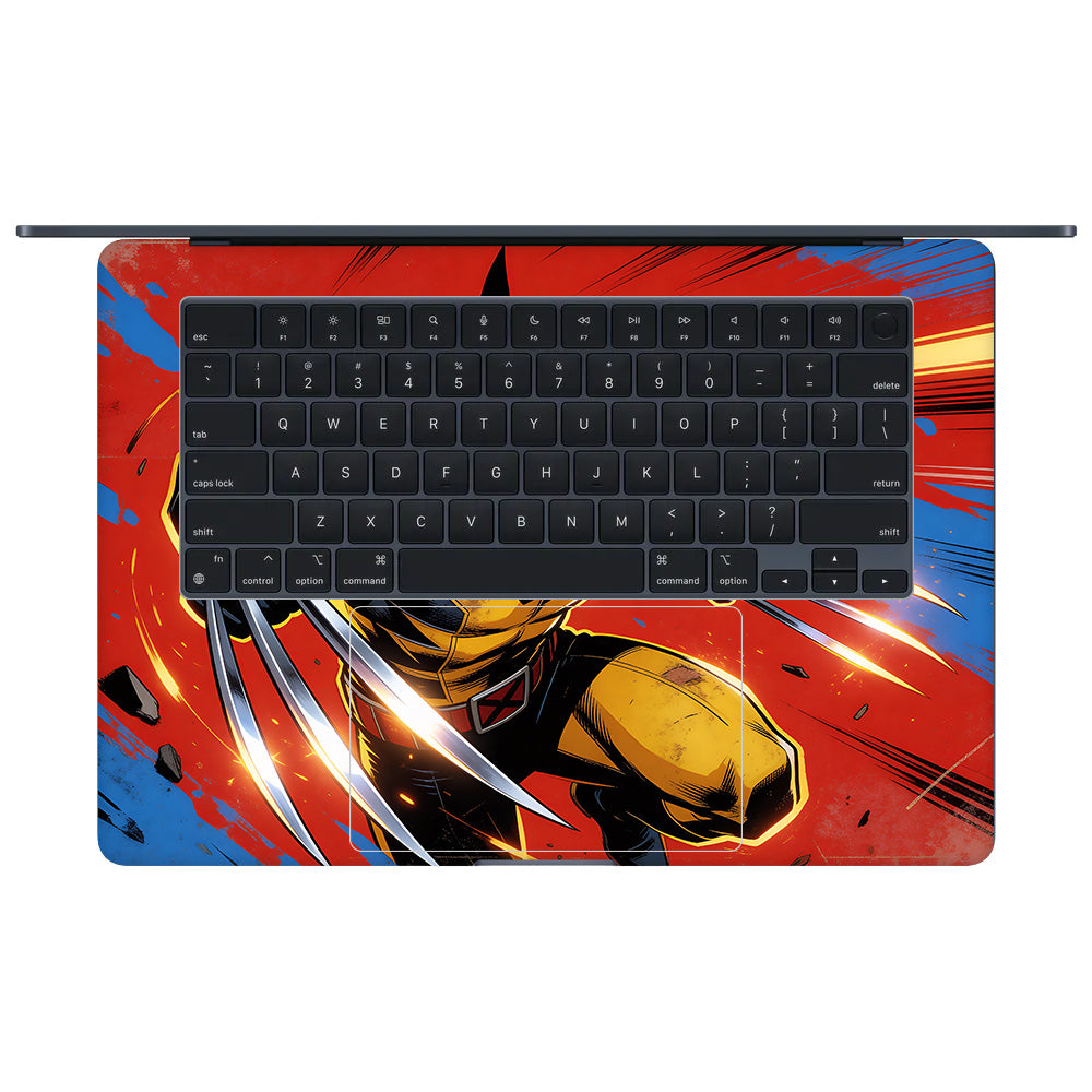 Adamantium Rage MacBook Air 15 M2 2023 Laptop Skin
