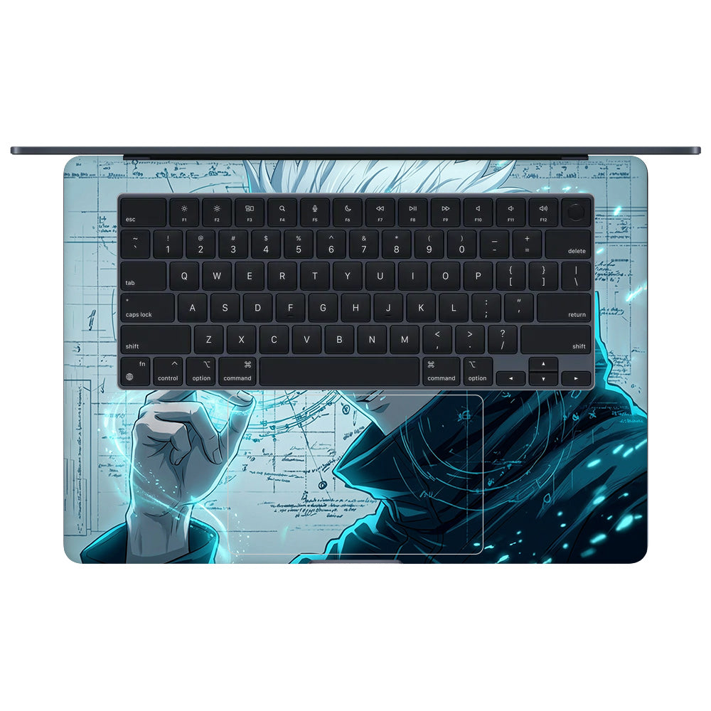 Gojo Satoru Power MacBook Air 15 M3 2024 Laptop Skin
