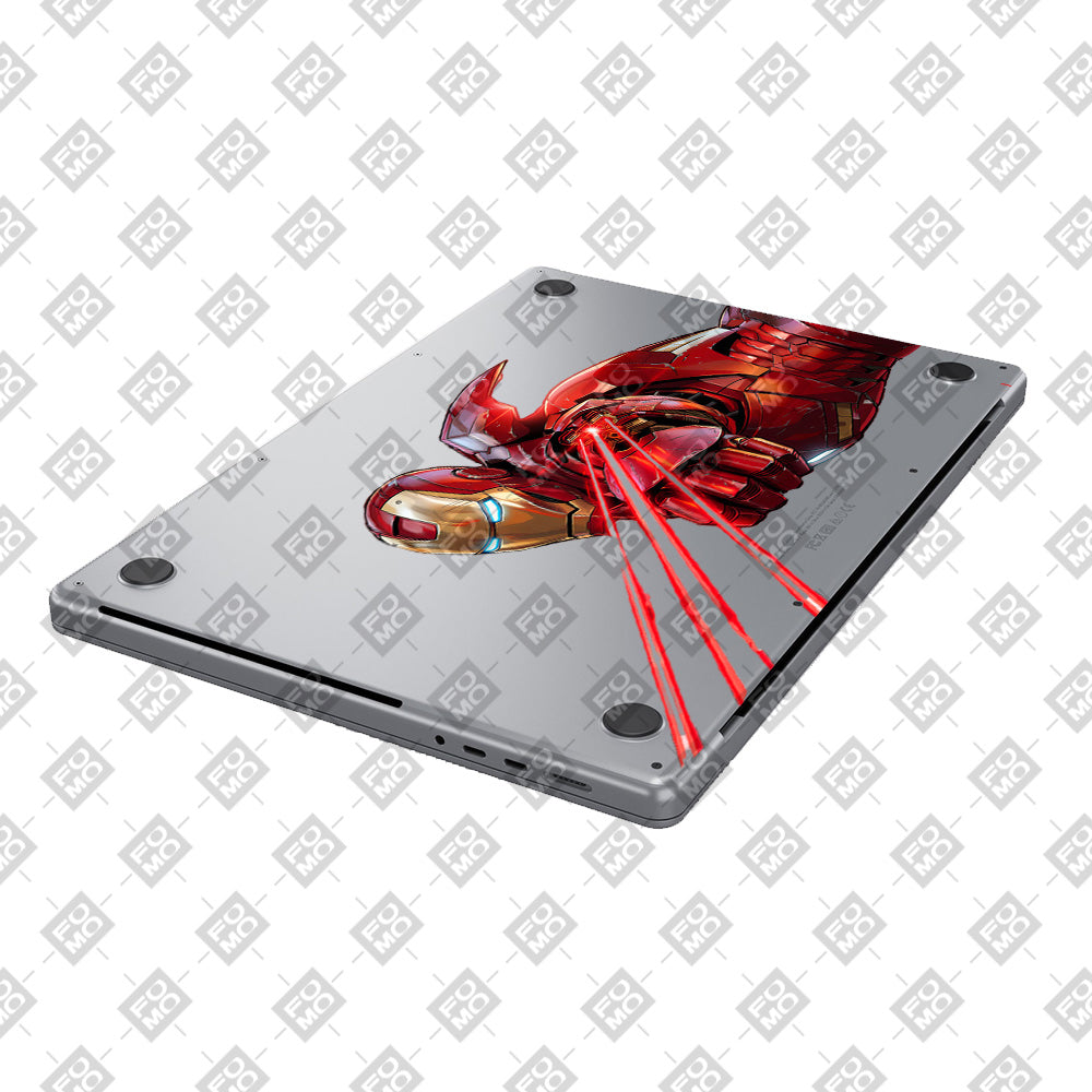 Transparent Iron Fist MacBook Air 15 M4 2025 Laptop Skin