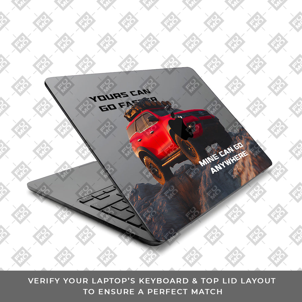 Transparent Off-Road Beast MacBook Air 15 M4 2025 Laptop Skin