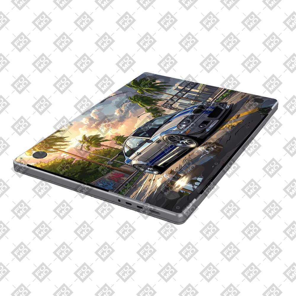Street Icon BMW E46 Drift Legend MacBook Air 15 M4 2025 Laptop Skin