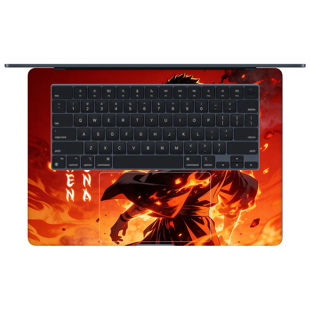 Ryomen Sukuna Lord of Curses MacBook Air 15 M4 2025 Laptop Skin