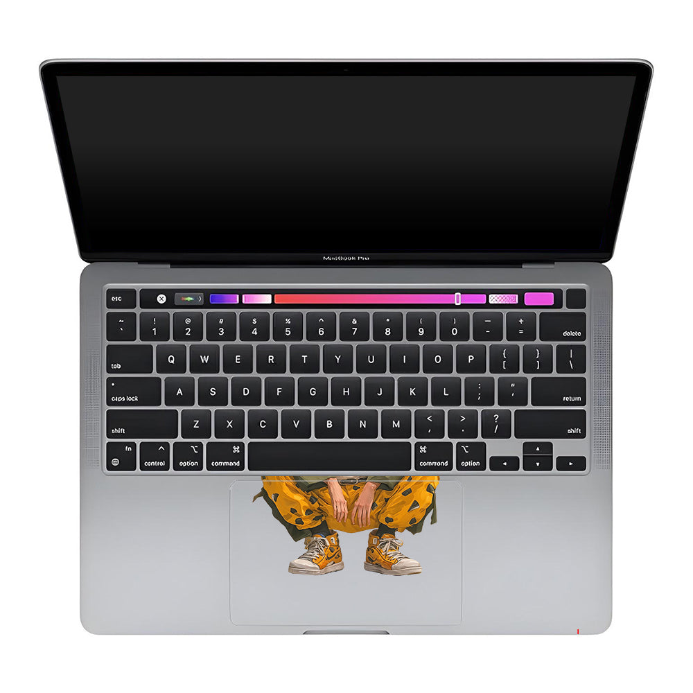 Transparent Zenitsu Agatsuma MacBook Pro 13 Intel 2020 Laptop Skin