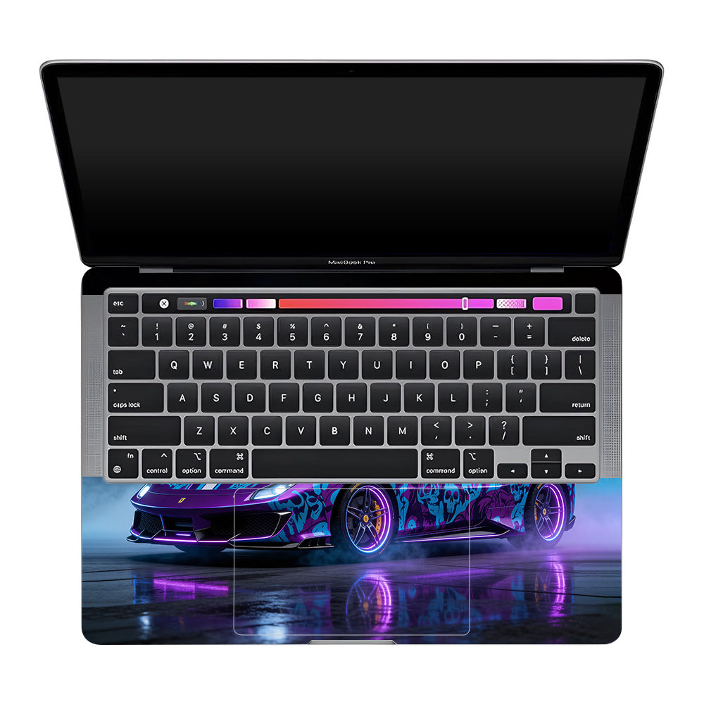 Psycho Drive Ferrari 488 MacBook Pro 13 Intel 2020 Laptop Skin
