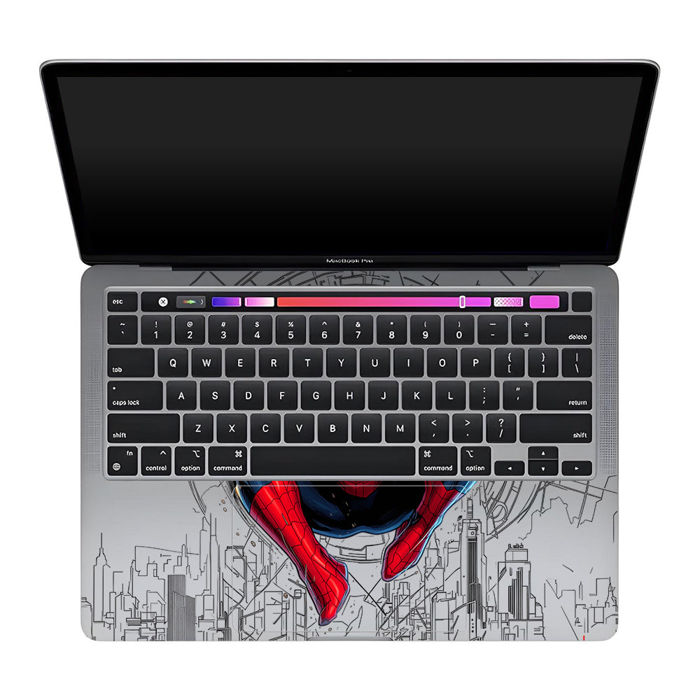 Transparent Web of Destiny MacBook Pro 13 M1 2020 Laptop Skin