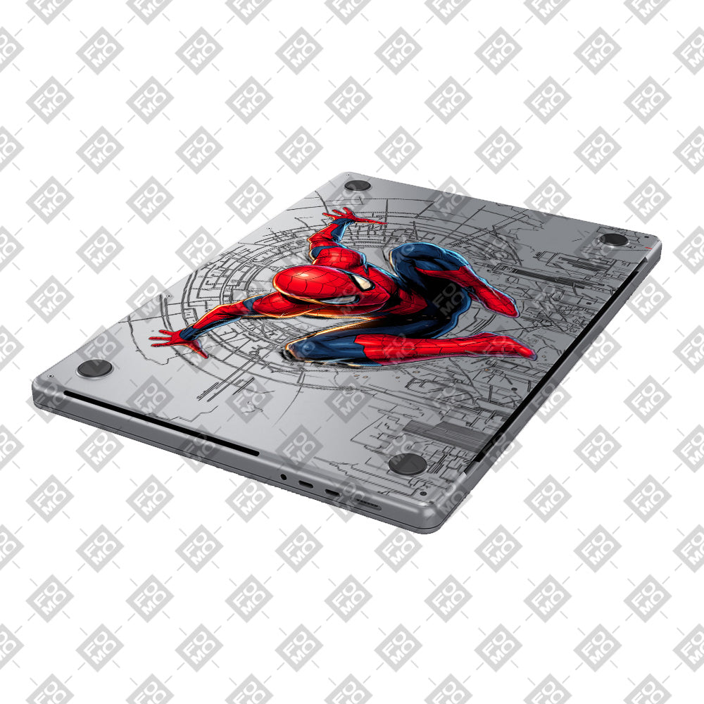 Transparent Web of Destiny MacBook Pro 13 M1 2020 Laptop Skin
