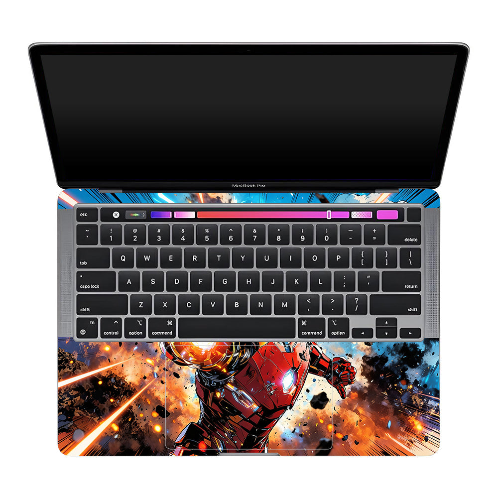Iron Impact The Arc Reactor MacBook Pro 13 M1 2020 Laptop Skin