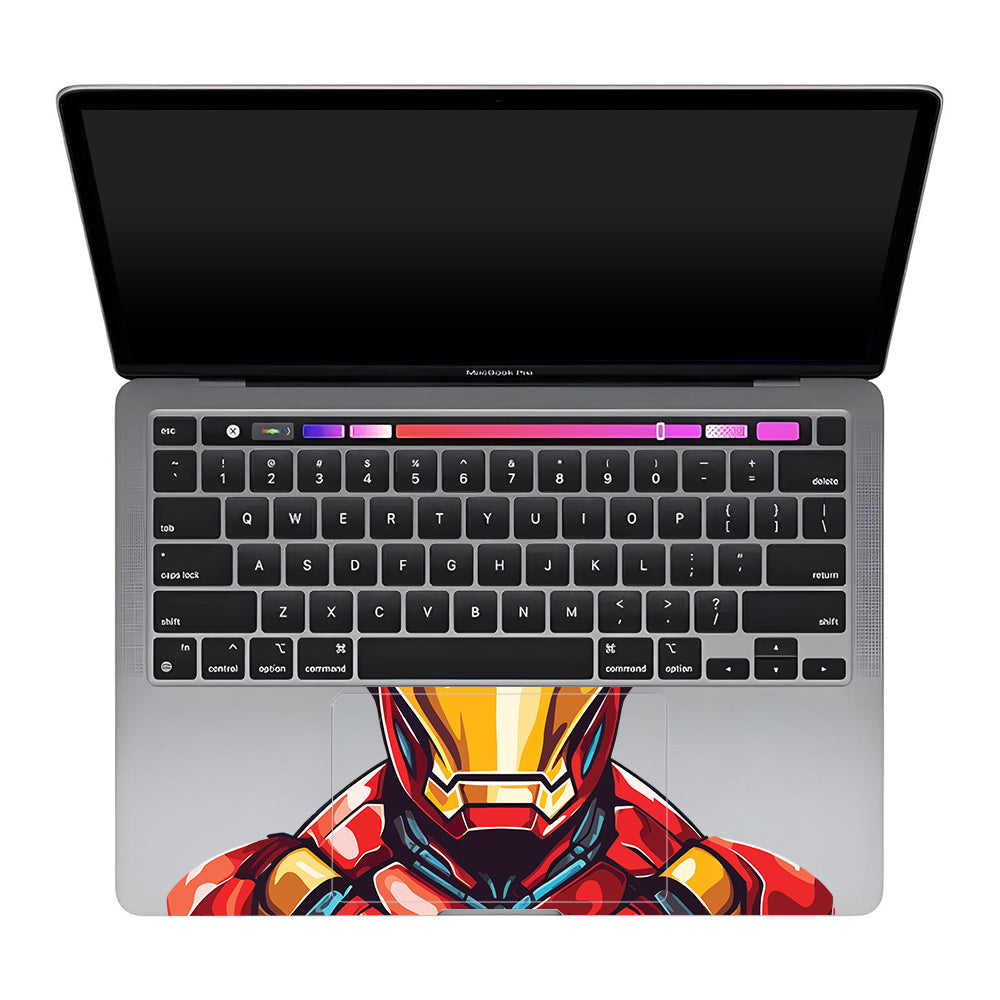 Transparent Arc Reactor MacBook Pro 13 M2 2022 Laptop Skin