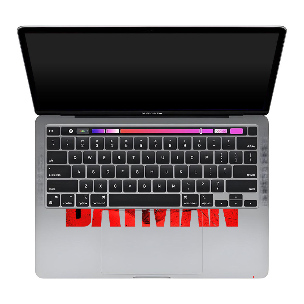 Transparent The Batman MacBook Pro 13 M2 2022 Laptop Skin