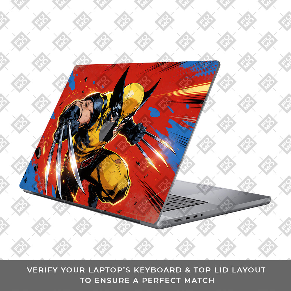 Adamantium Rage MacBook Pro 13 M2 2022 Laptop Skin