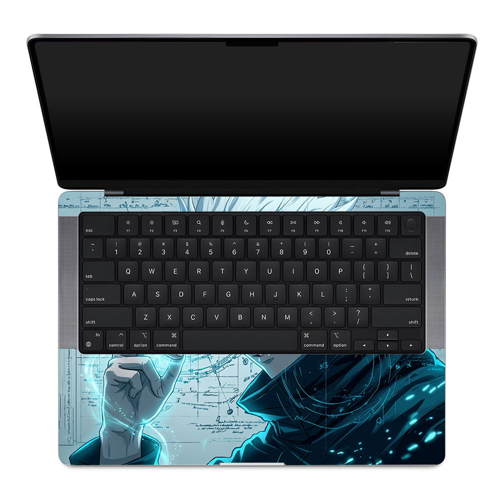 Gojo Satoru Power MacBook Pro 14 M1, M2, M3, M4 2021-2024 Laptop Skin