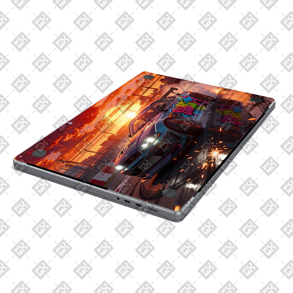 Tokyo Drift Vibes MacBook Pro 16 M1, M2, M3, M4 2021-2024 Laptop Skin