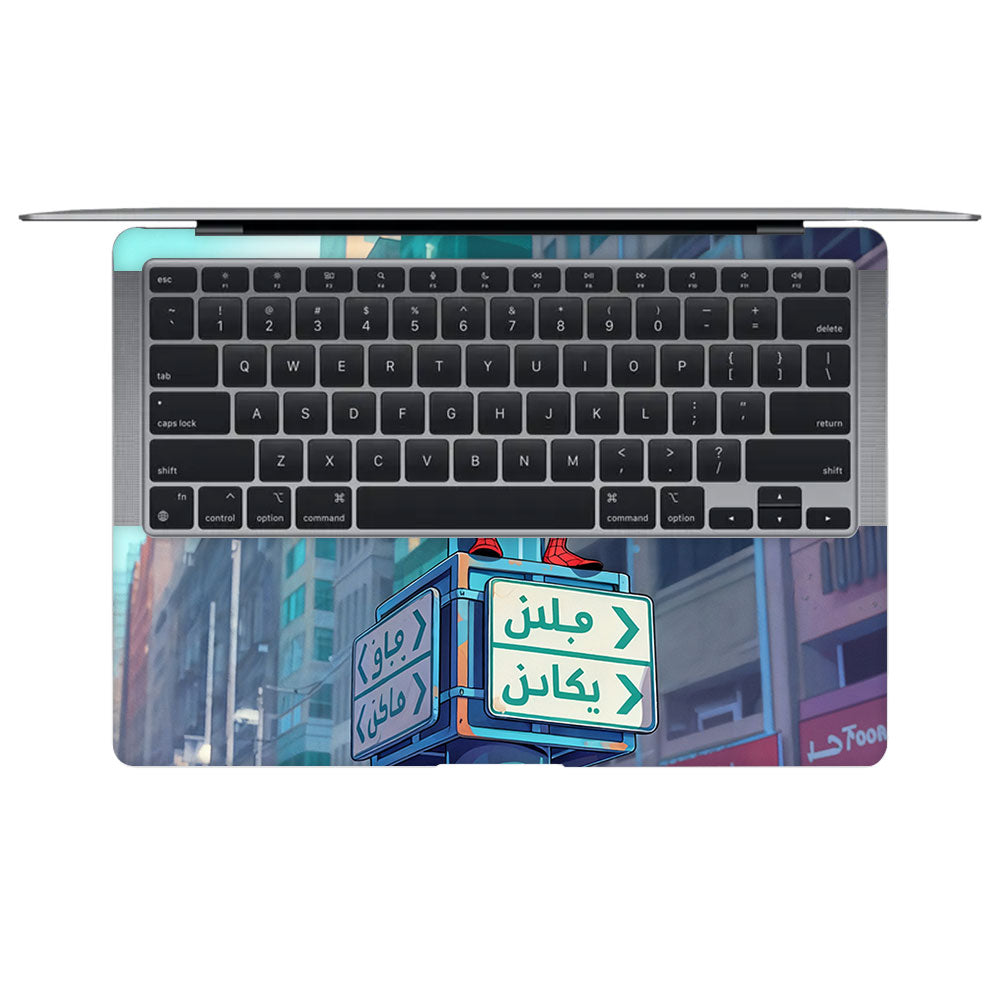 Arabian Spider Man MacBook Air 13 Intel 2020 3D Laptop Skin