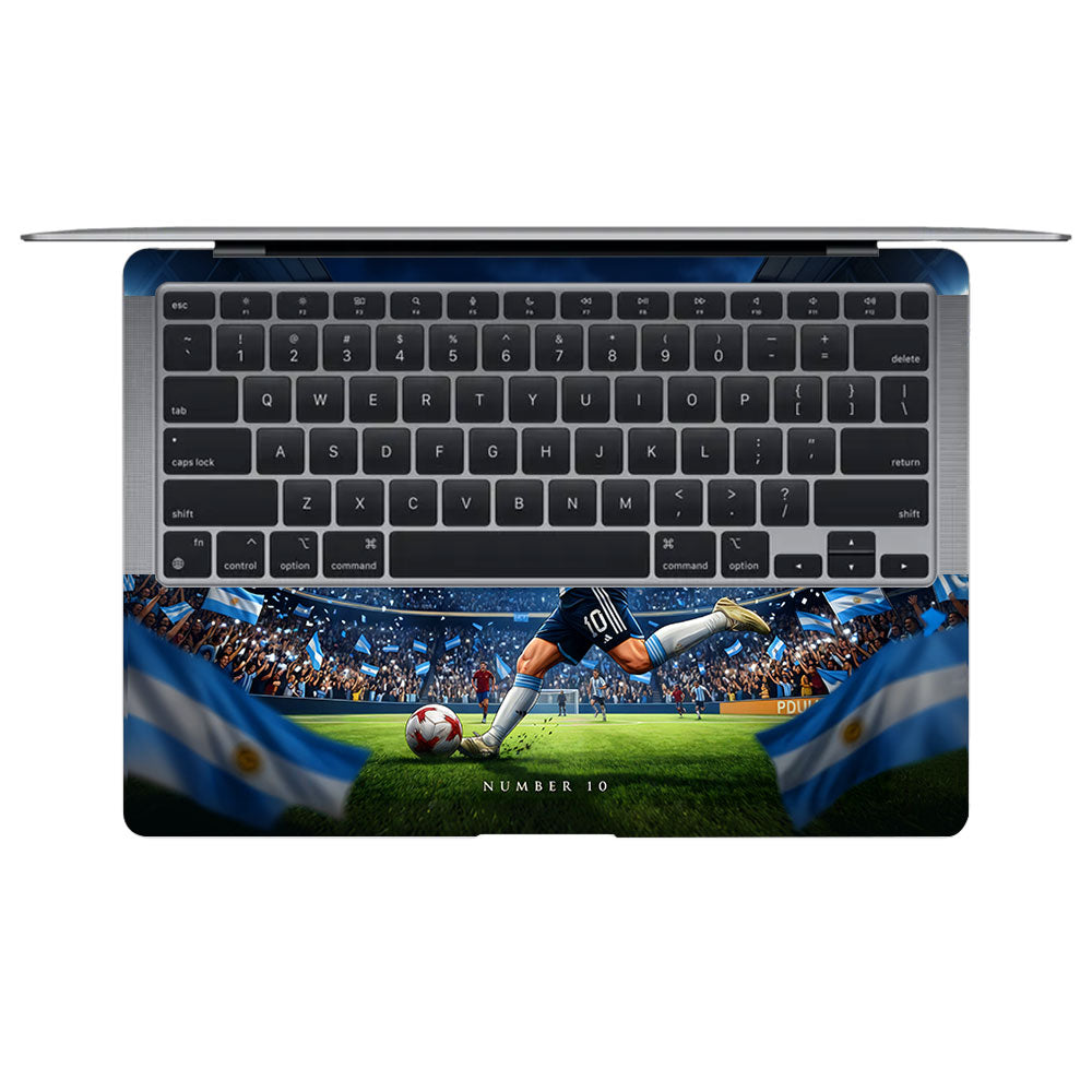 Messi World Champ Energy MacBook Air 13 Intel 2020 3D Laptop Skin