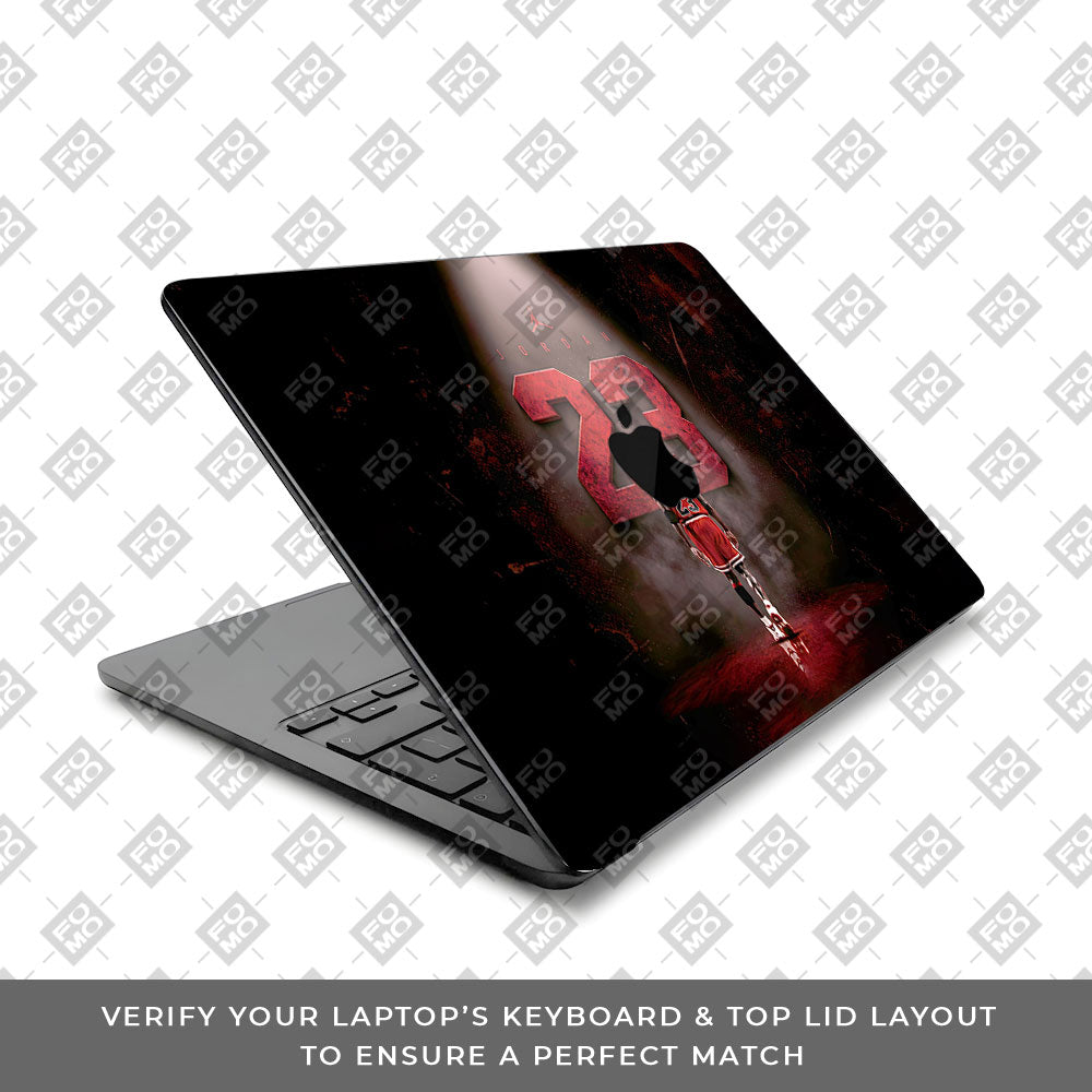 Jordan 23 MacBook Air 13 Intel 2020 3D Laptop Skin
