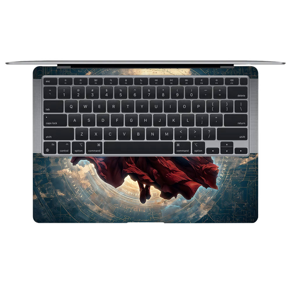 Superman Flying Beyond the Cosmos MacBook Air 13 Intel 2020 3D Laptop Skin