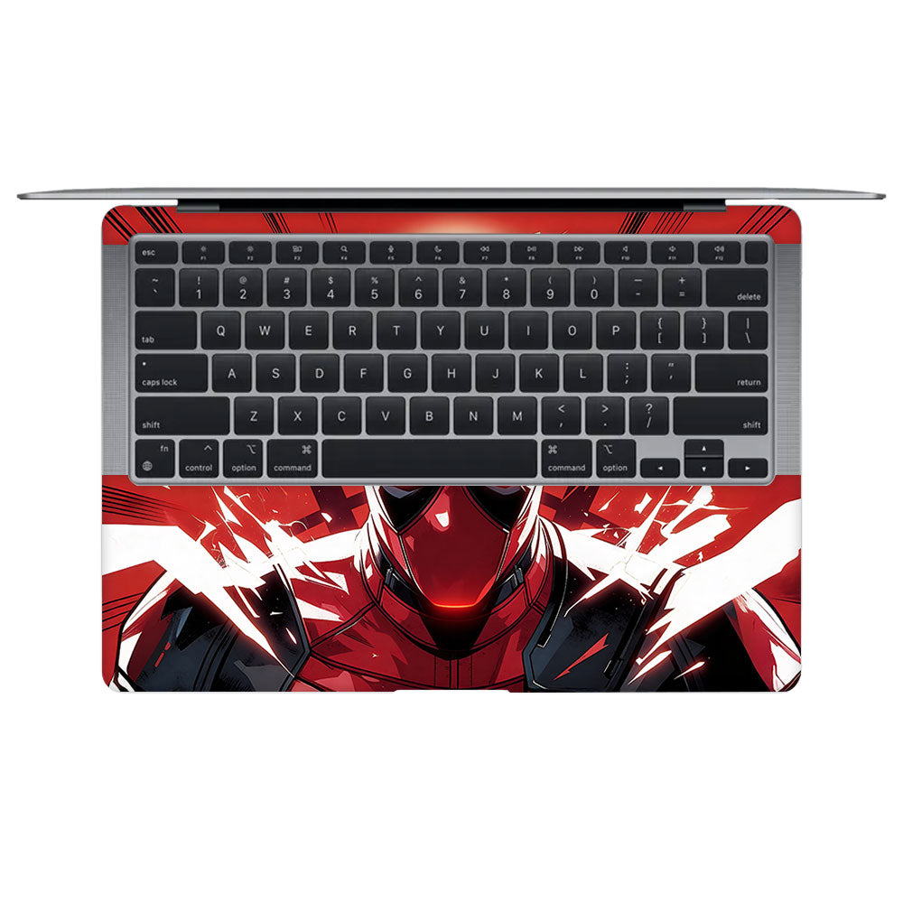 Deadpool Red Fury MacBook Air 13 Intel 2020 3D Laptop Skin