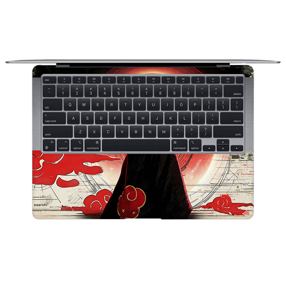 Itachi Uchiha Mark of the Akatsuki MacBook Air 13 M1 2020 3D Laptop Skin