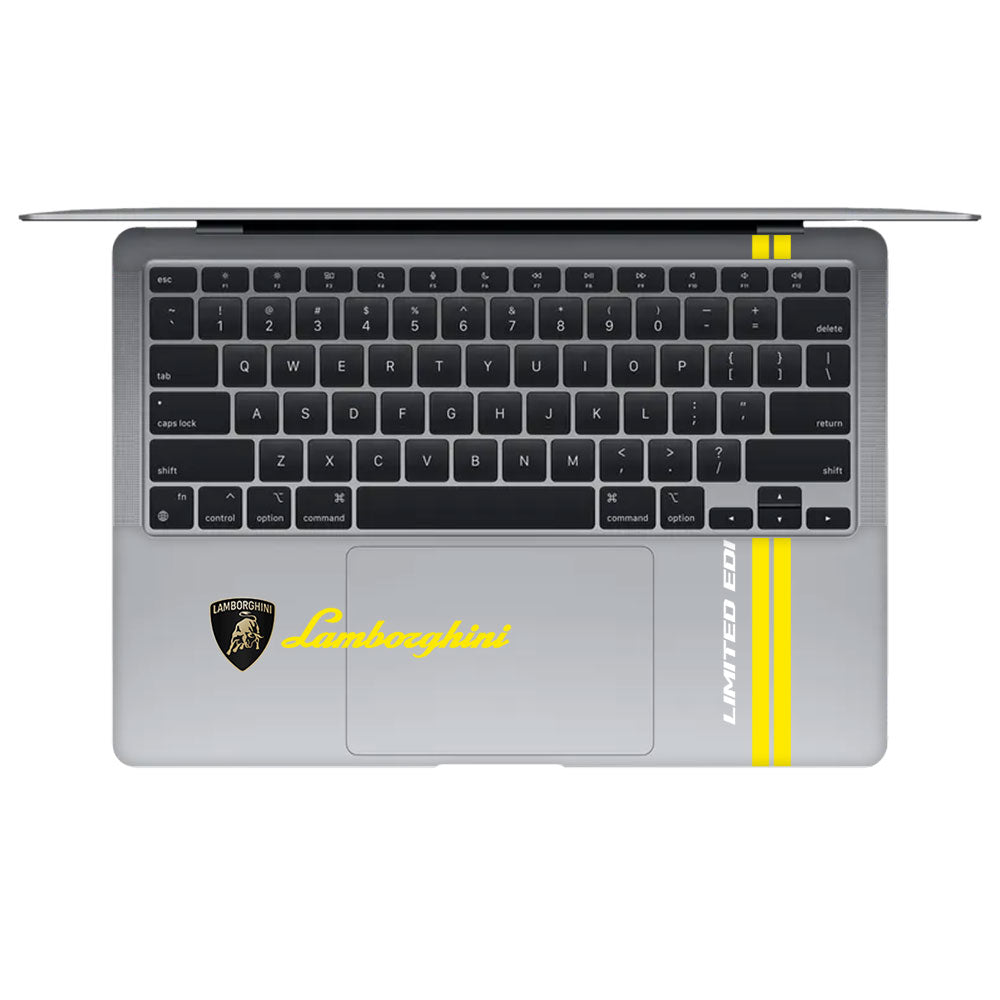 Transparent Lamborghini Limited Edition MacBook Air 13 M1 2020 Laptop Skin