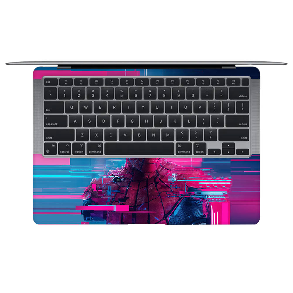 Glitch Spider MacBook Air 13 M1 2020 3D Laptop Skin