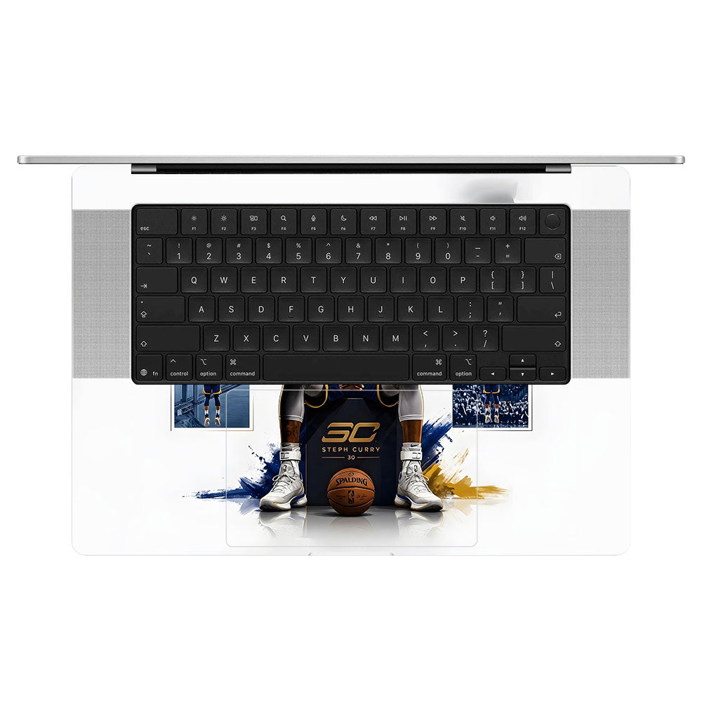 Curry 30 MacBook Pro 16 M5 Pro/Max 2026 3D Laptop Skin