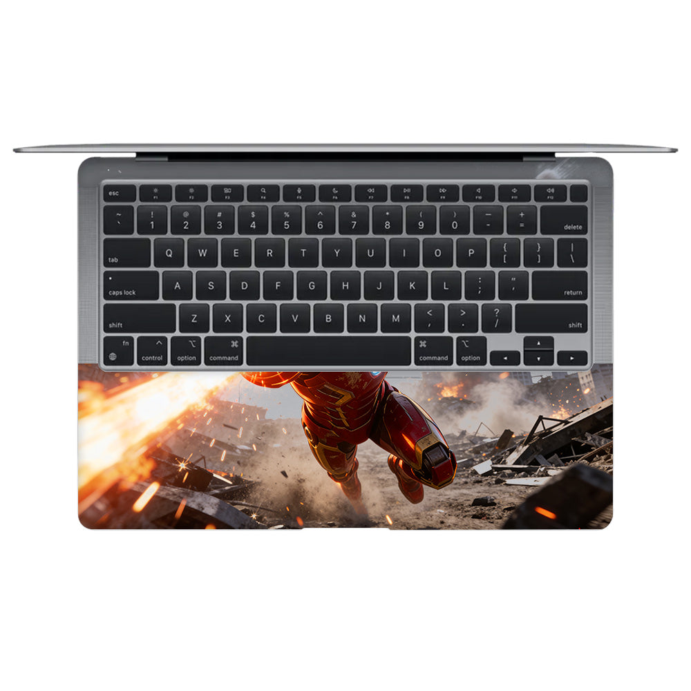 Transparent Iron Fist MacBook Air 13 Intel 2020 Laptop Skin