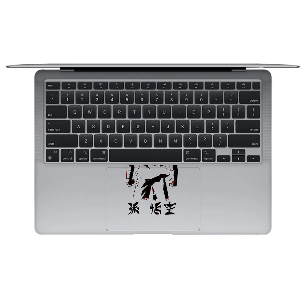 Transparent Sunset Samurai MacBook Air 13 Intel 2020 Laptop Skin