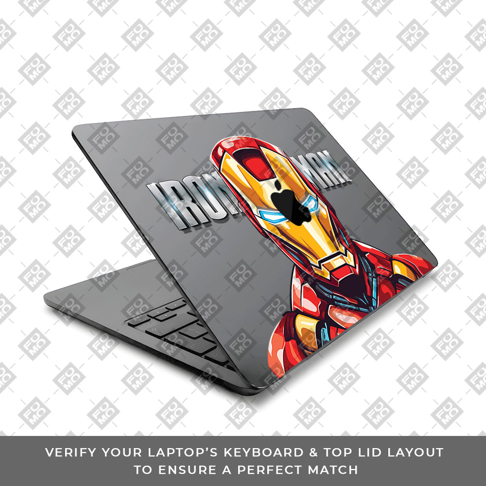 Transparent Arc Reactor MacBook Air 13 Intel 2020 Laptop Skin