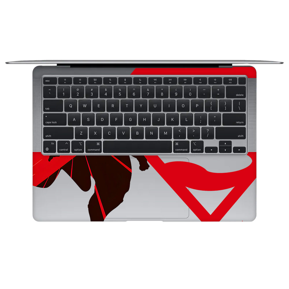 Transparent Man of Steel MacBook Air 13 Intel 2020 Laptop Skin