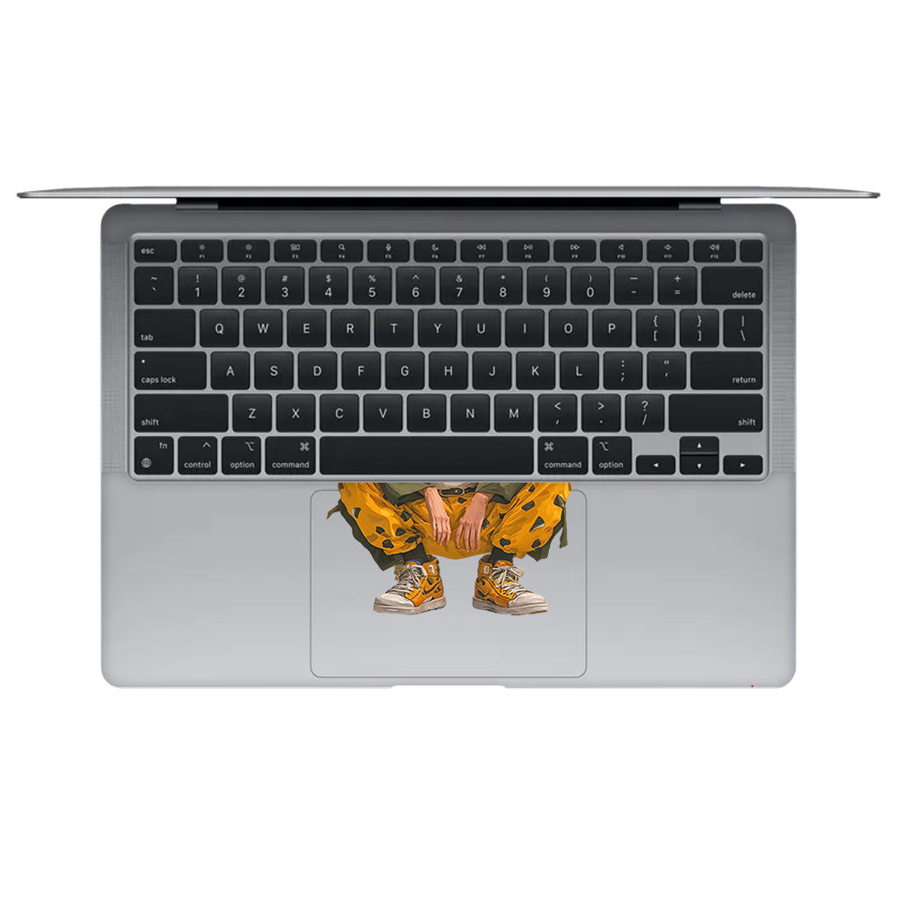 Transparent Zenitsu Agatsuma MacBook Air 13 Intel 2020 Laptop Skin