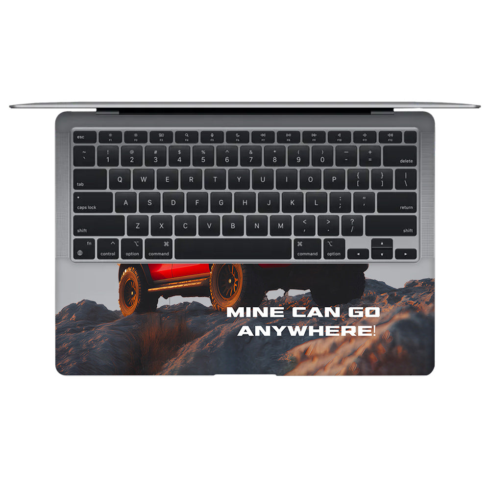 Transparent Off-Road Beast MacBook Air 13 Intel 2020 Laptop Skin