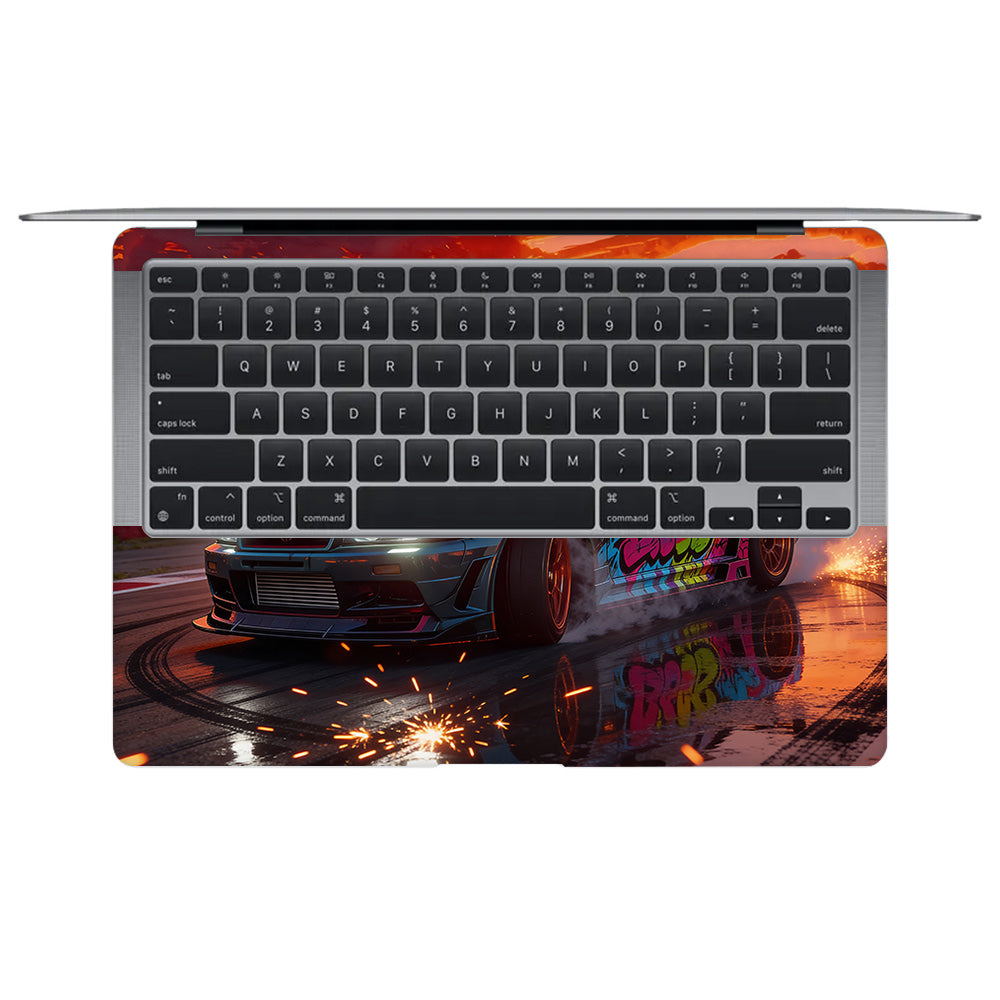 Tokyo Drift Vibes MacBook Air 13 Intel 2020 Laptop Skin