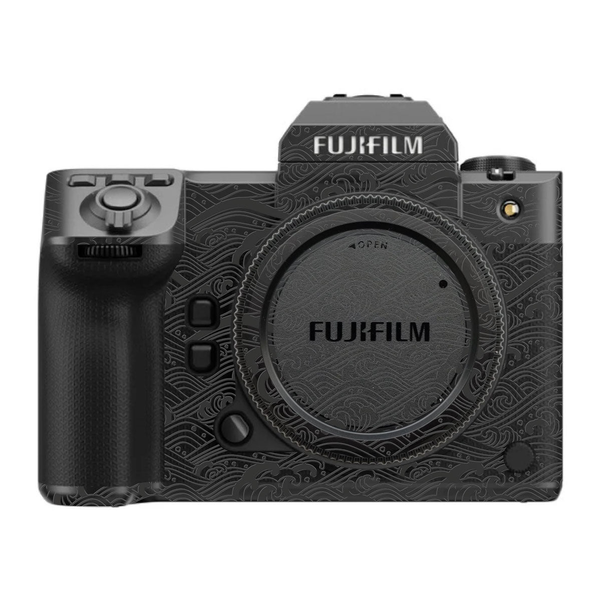 Textured Matte Charcoal FujiFilm GFX 100S II Camera Skin