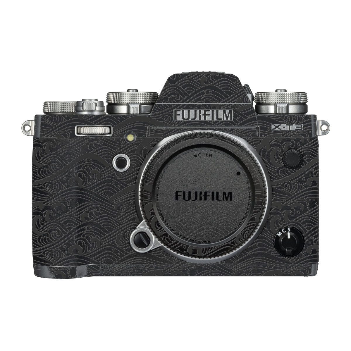 Textured Matte Charcoal FujiFilm X-T3 Camera Skin