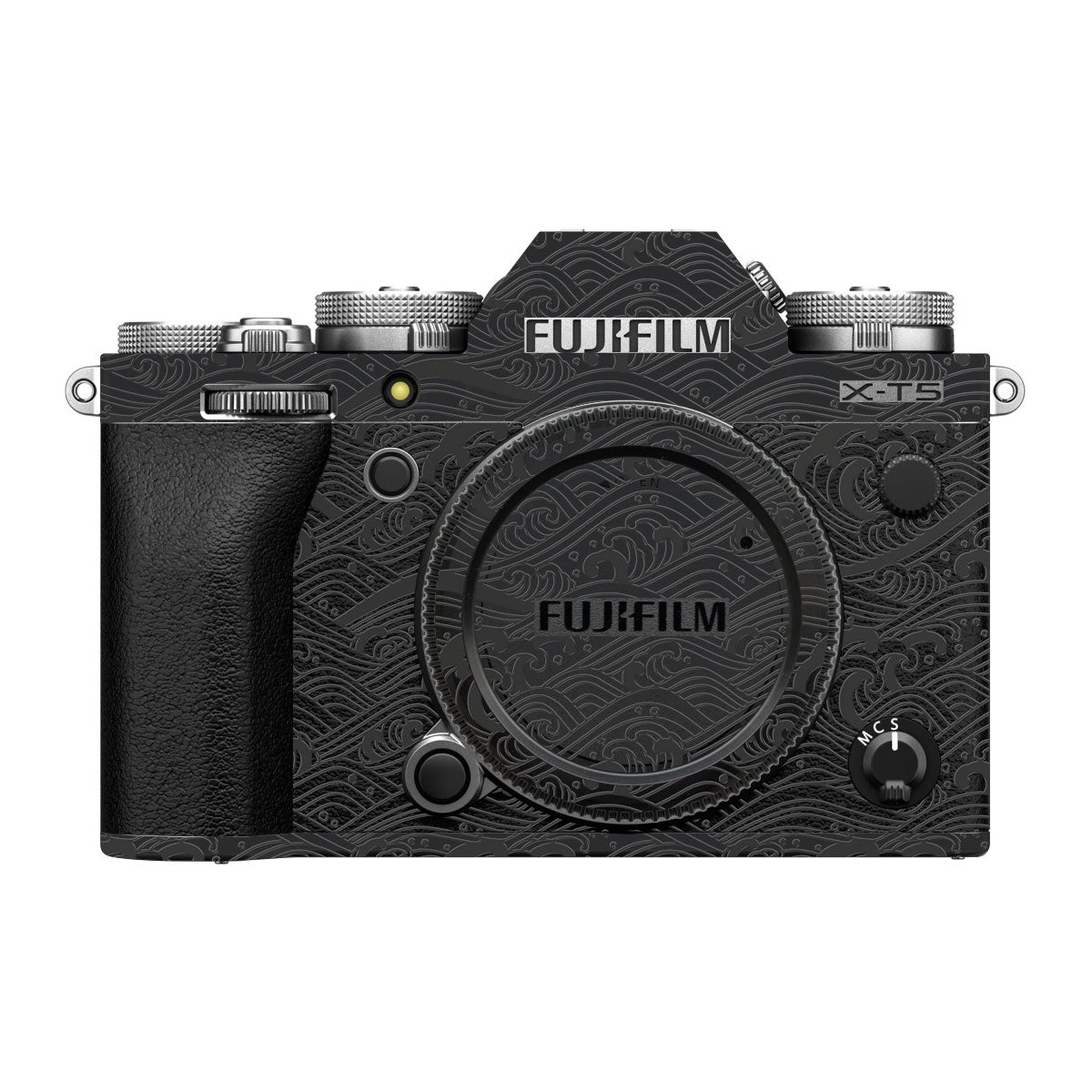 Textured Matte Charcoal FujiFilm X-T5 Camera Skin