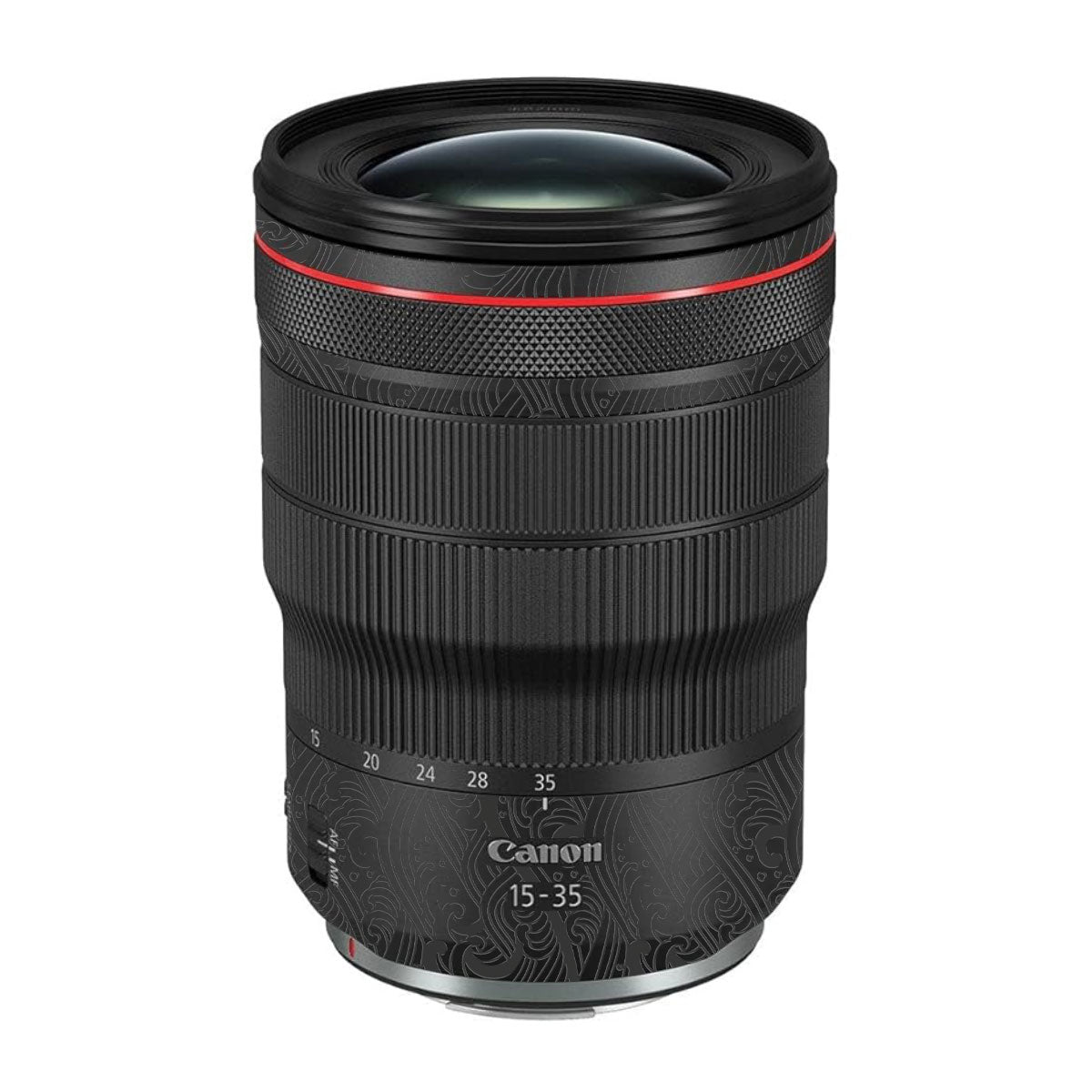 Textured Matte Charcoal Canon RF 15-35mm F/2.8L USM Camera Lens Skin