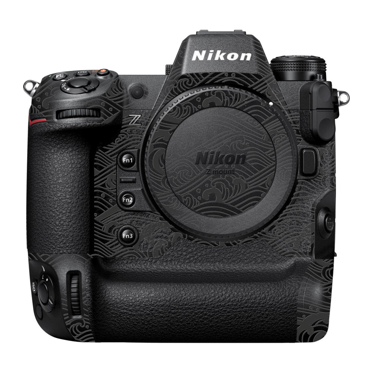 Textured Matte Charcoal Nikon Z9 Camera Skin