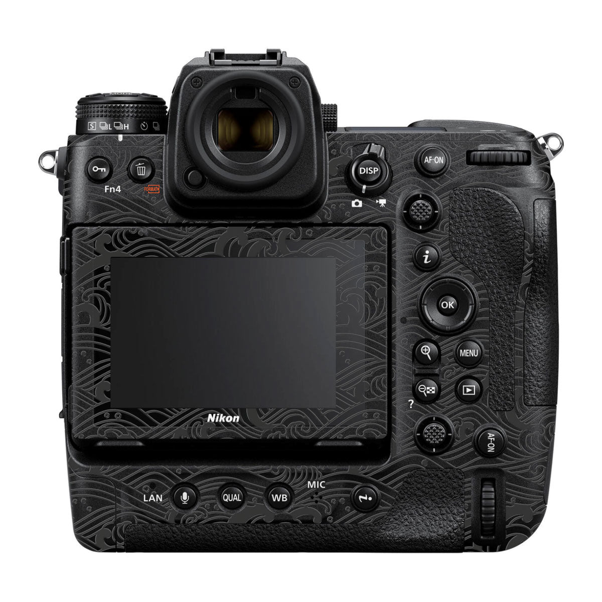 Textured Matte Charcoal Nikon Z9 Camera Skin