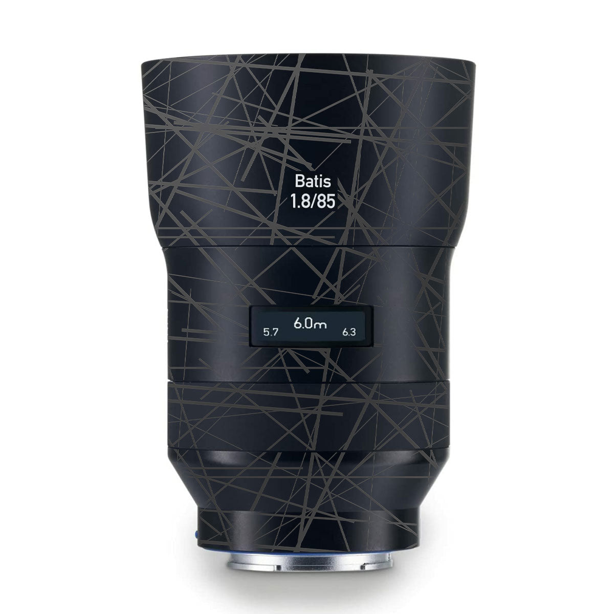 Textured Matte Graphite Zeiss Batis 85mm F/1.8 Camera Lens Skin