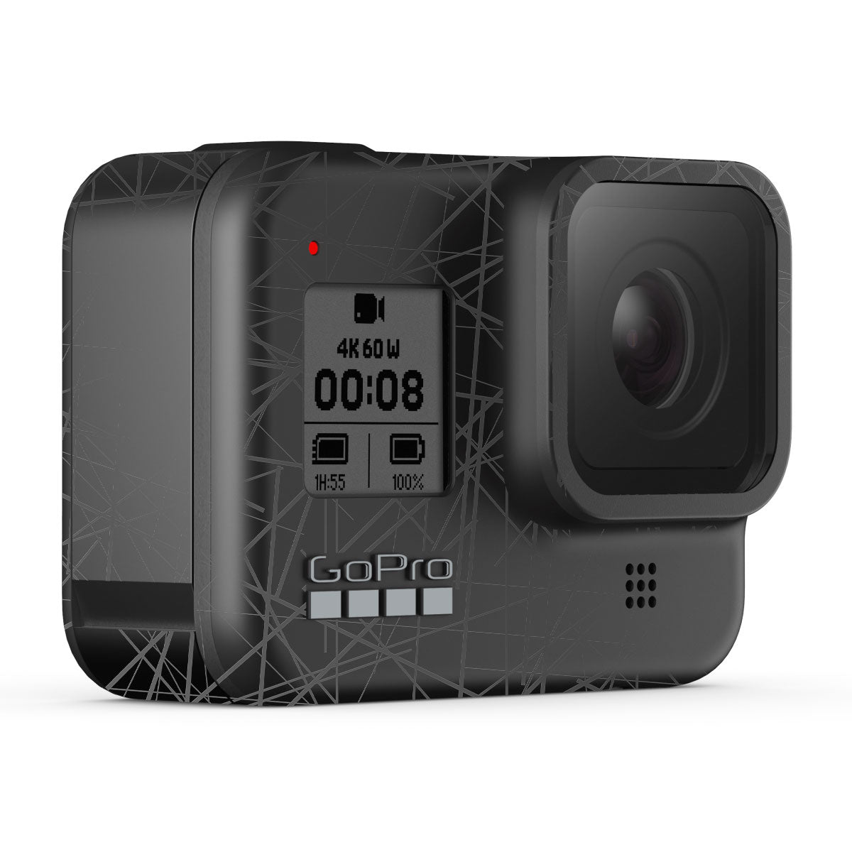 Textured Matte Graphite GoPro Hero 8 Camera Skin