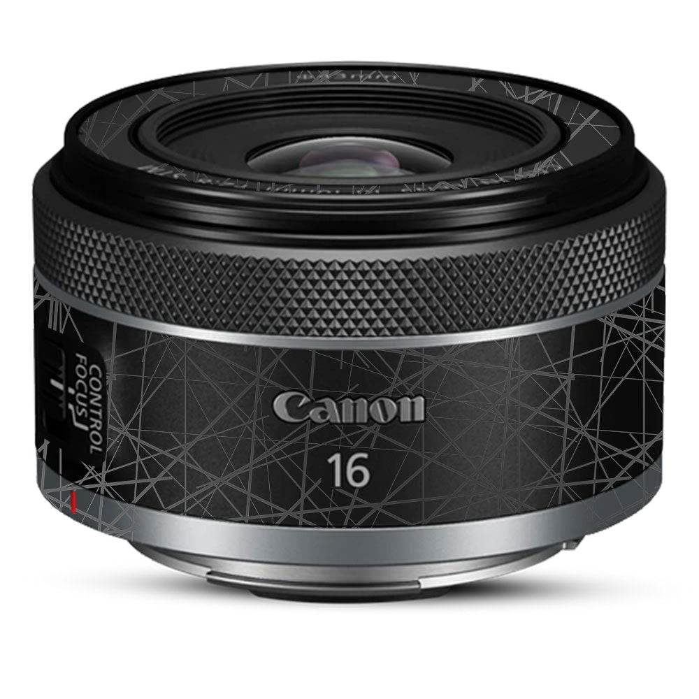 Textured Matte Graphite Canon RF 16mm f/2.8 STM Camera Lens Skin