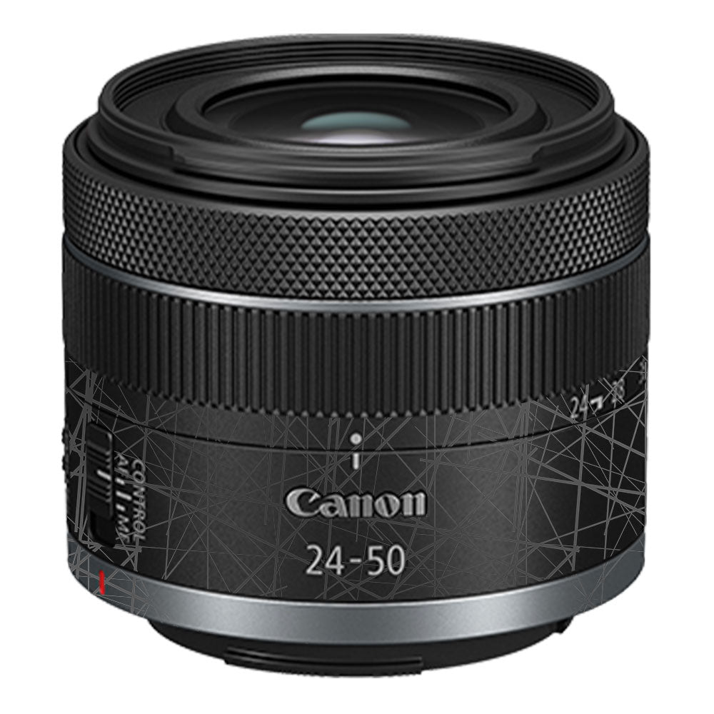 Textured Matte Graphite Canon RF 24–50mm f/4.5–6.3 IS STM Camera Lens Skin