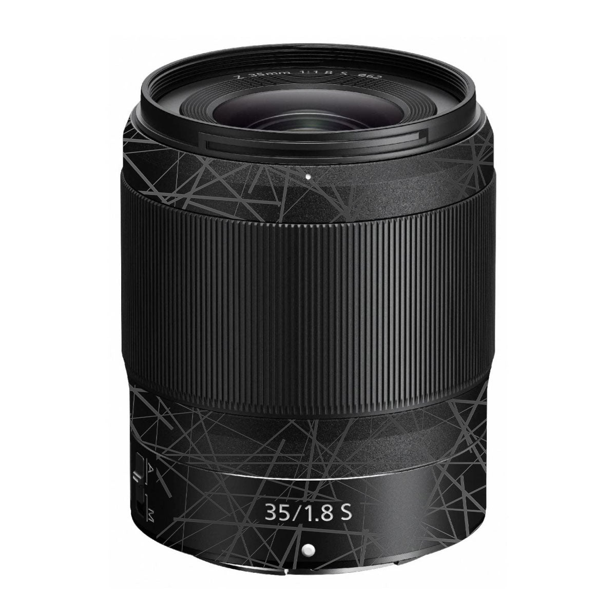 Textured Matte Graphite Nikon Nikkor Z 35mm F/1.8 S Camera Lens Skin