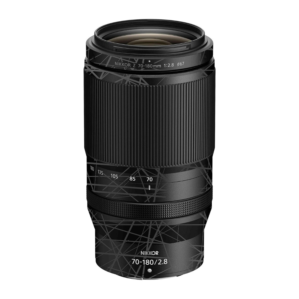 Textured Matte Graphite Nikon Nikkor Z 70-180mm F/2.8 Camera Lens Skin