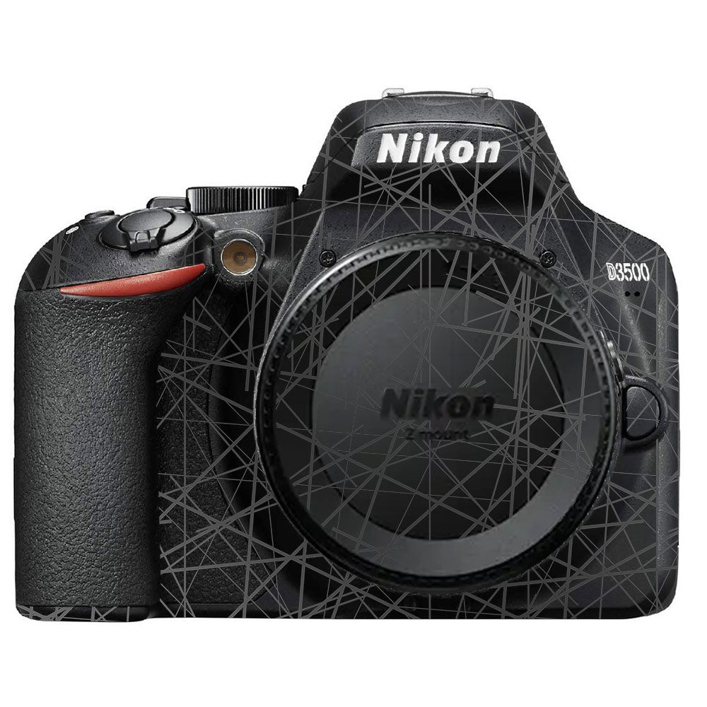 Textured Matte Graphite Nikon D3500 Camera Skin