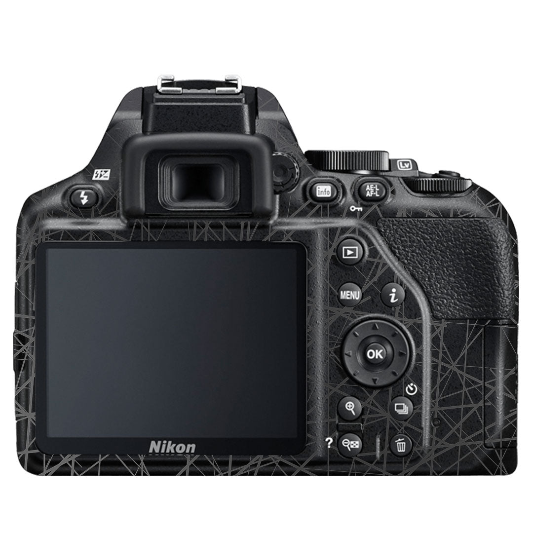 Textured Matte Graphite Nikon D3500 Camera Skin